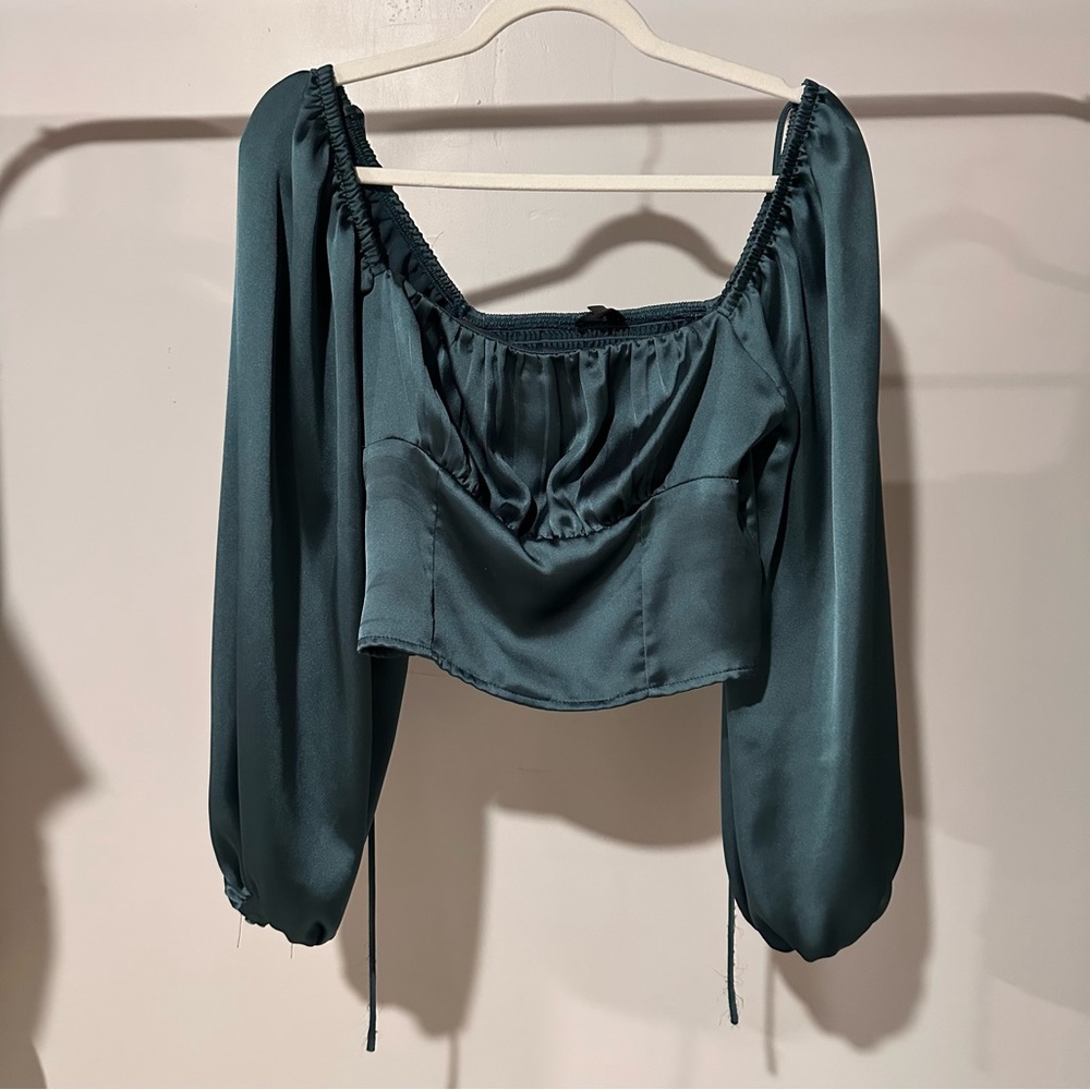 DYNAMITE Teal Women's Top